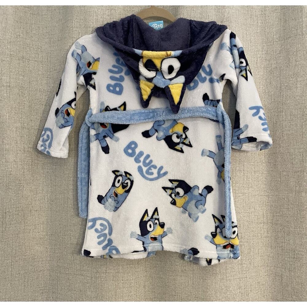 Bluey Unisex Bathrobe Size 4T/5T NWOT - Picture 3 of 4